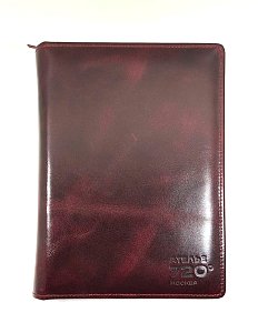 Ежедневник в обложке-портфолио на молнии