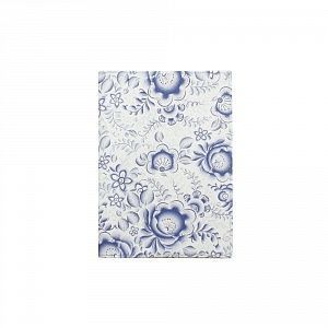 Обложка для паспорта "Бизнес 1"с полноцветной печатью из натуральной кожи