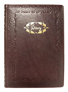 Ежедневник с имитацией французского корешка